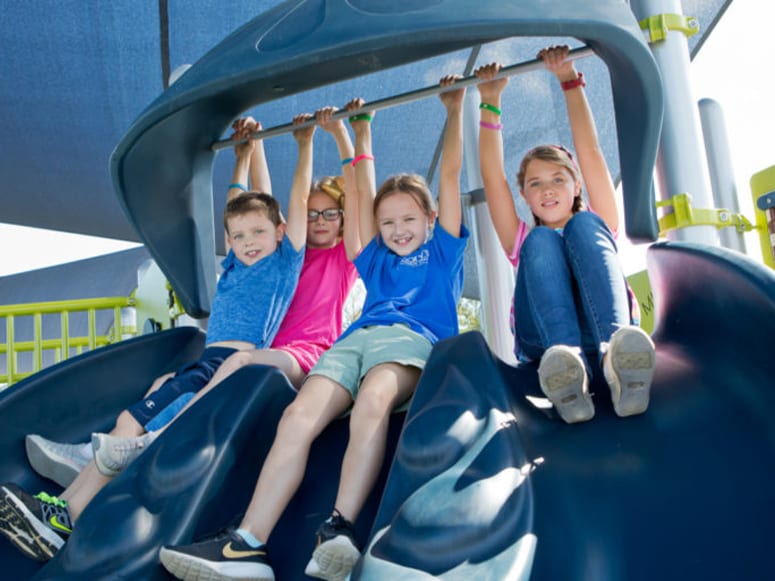 Children playing at Mary’s Magical Place in Hendersonville, TN