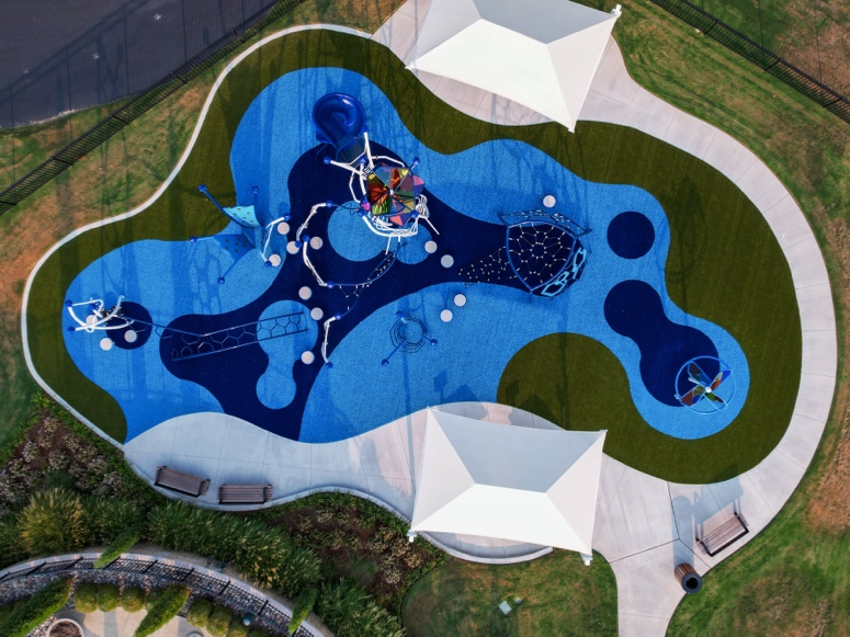 Shangri-La Resort in Oklahoma featuring ForeverLawn synthetic grass